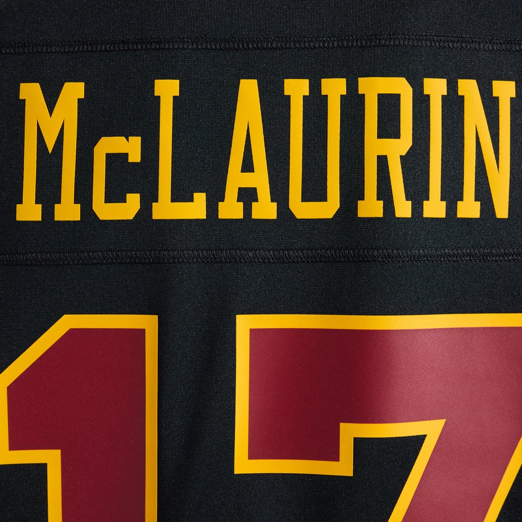 Hail Raiser Men's Washington Commanders Terry McLaurin Nike Black Alternate Game Jersey - Image 13