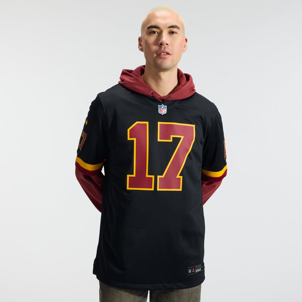 Hail Raiser Men's Washington Commanders Terry McLaurin Nike Black Alternate Game Jersey - Image 3