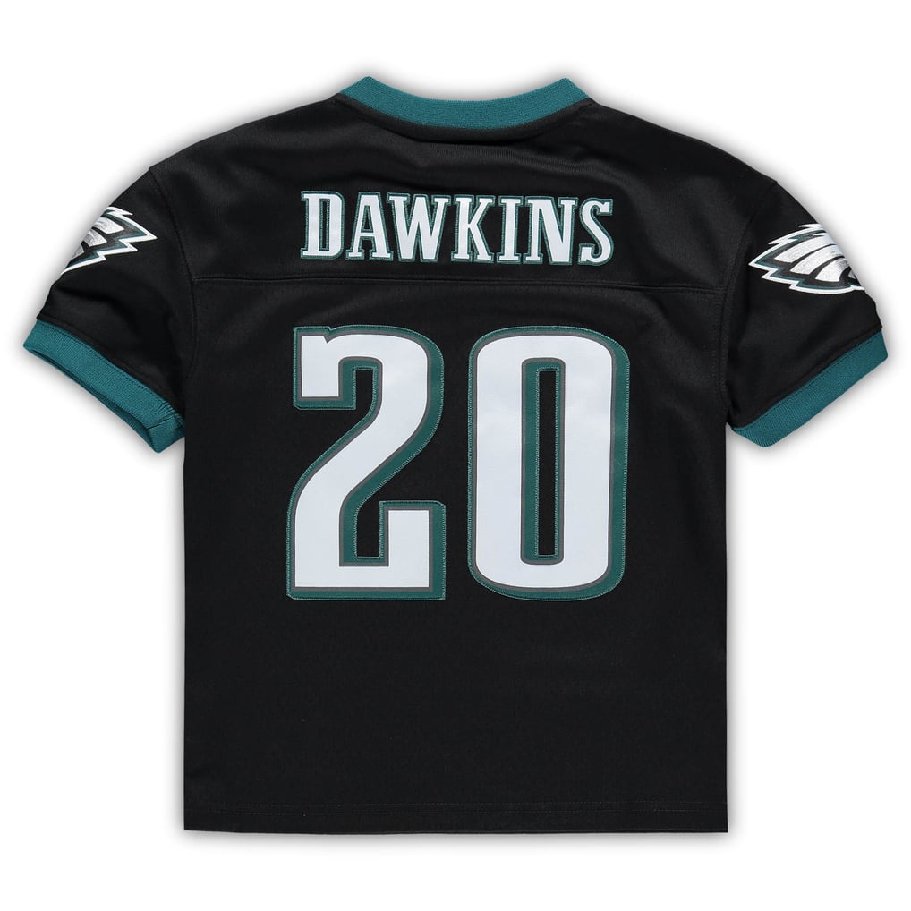 Infant Philadelphia Eagles Brian Dawkins Mitchell & Ness Black 2004 Retired Legacy Jersey - Image 4