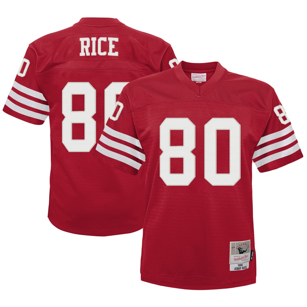 Infant San Francisco 49ers Jerry Rice Mitchell & Ness Scarlet 1990 Retired Legacy Jersey - Image 2