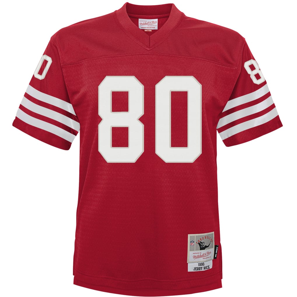 Infant San Francisco 49ers Jerry Rice Mitchell & Ness Scarlet 1990 Retired Legacy Jersey - Image 3
