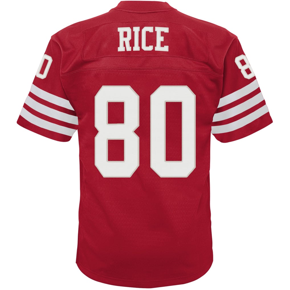 Infant San Francisco 49ers Jerry Rice Mitchell & Ness Scarlet 1990 Retired Legacy Jersey - Image 4