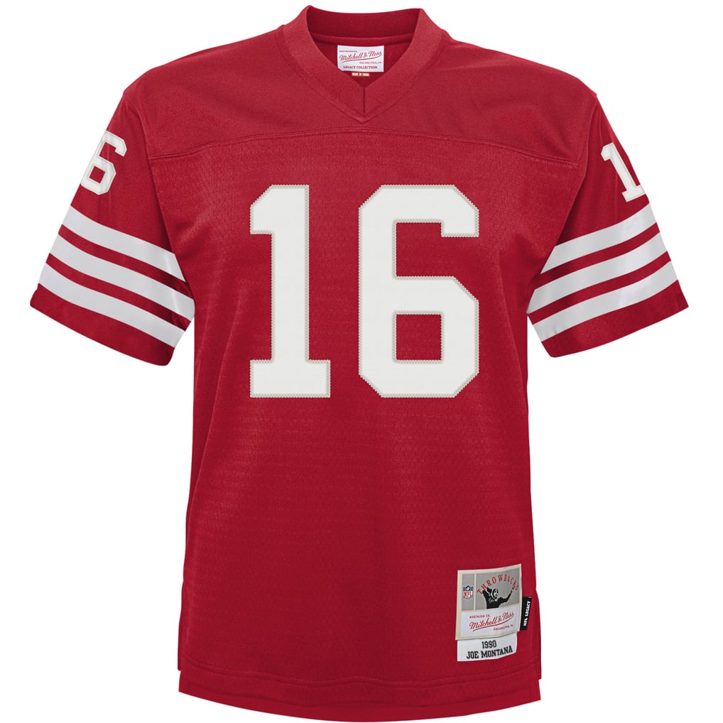 Infant San Francisco 49ers Joe Montana Mitchell & Ness Scarlet 1990 Retired Legacy Jersey - Image 3