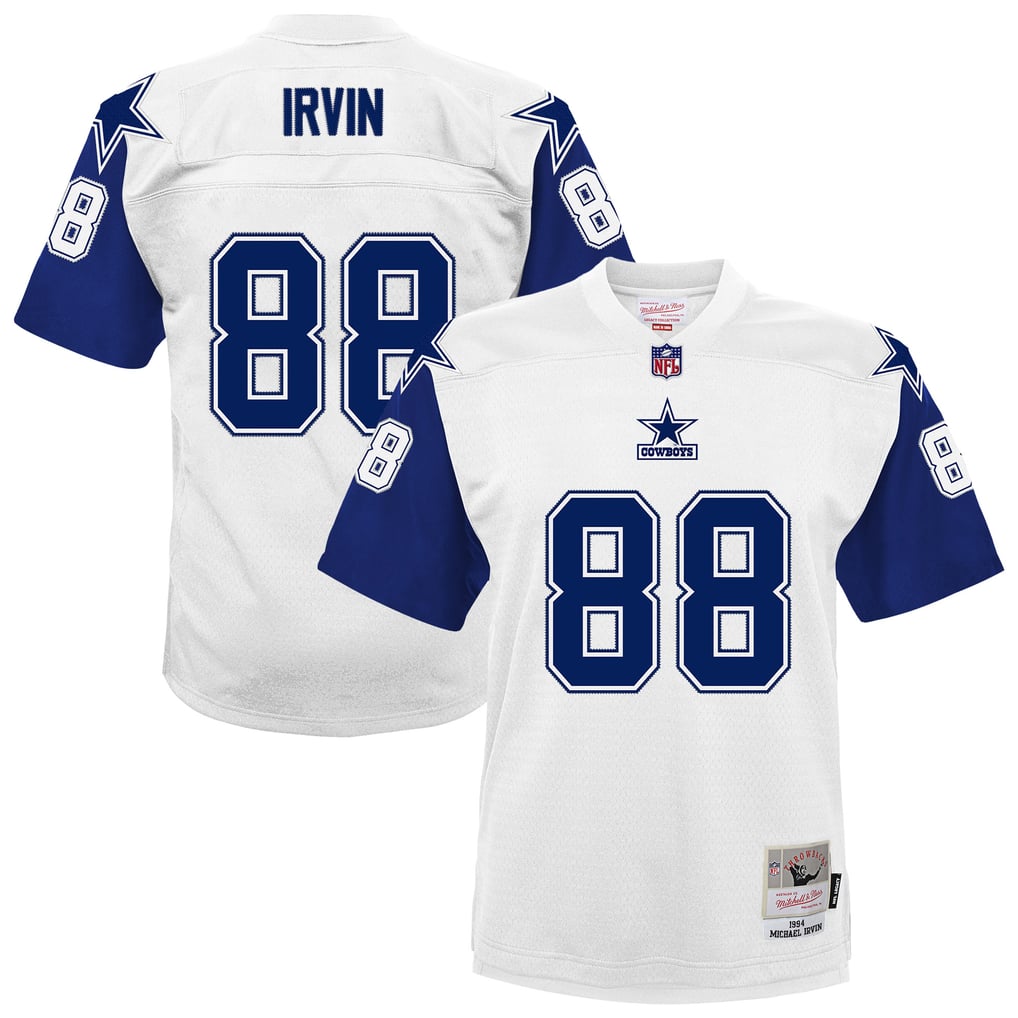 Infant Dallas Cowboys Michael Irvin Mitchell & Ness White 1994 Alternate Legacy Jersey - Image 1