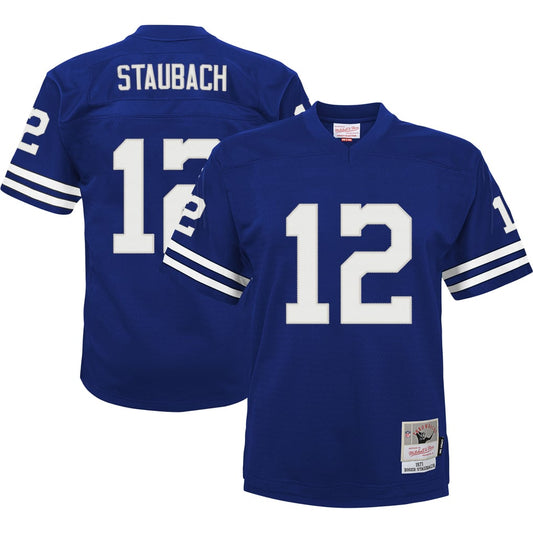 Infant Dallas Cowboys Roger Staubach Mitchell & Ness Navy 1971 Retired Legacy Jersey - Image 1