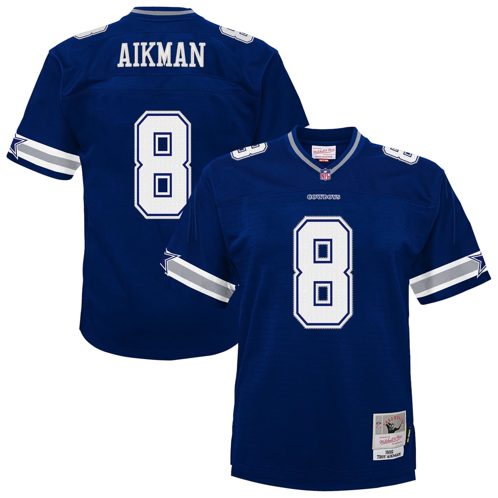 Infant Dallas Cowboys Troy Aikman Mitchell & Ness Navy 1996 Retired Legacy Jersey - Image 2