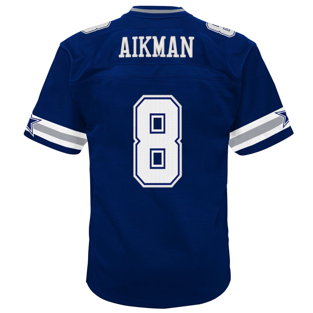 Infant Dallas Cowboys Troy Aikman Mitchell & Ness Navy 1996 Retired Legacy Jersey - Image 4