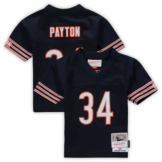 Infant Chicago Bears Walter Payton Mitchell & Ness Navy 1985 Retired Legacy Jersey - Image 1