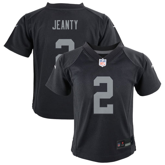 Infant Las Vegas Raiders Ashton Jeanty Nike Black Team Game Jersey - Image 1