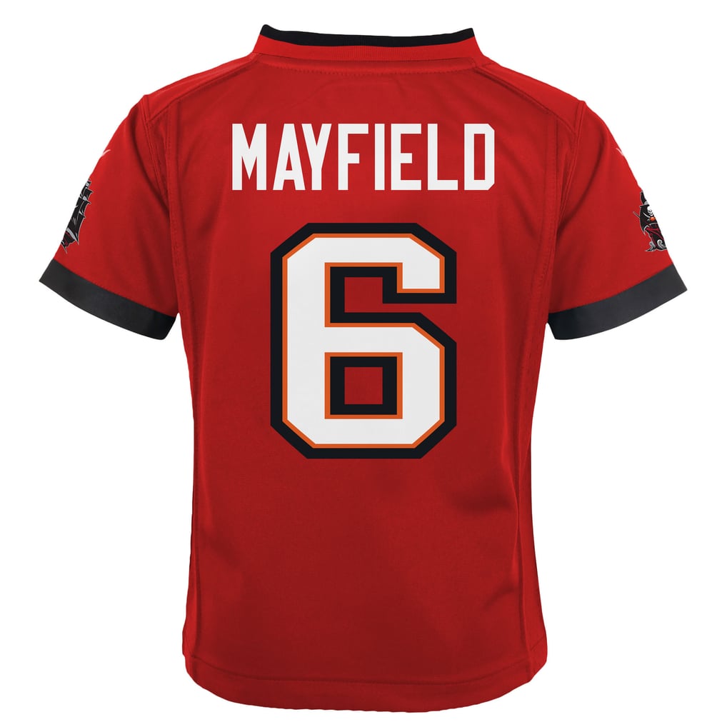 Infant Tampa Bay Buccaneers Baker Mayfield Nike Red Team  Player Game Jersey - Image 4