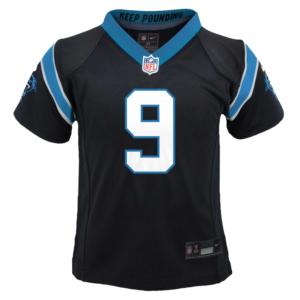 Infant Carolina Panthers Bryce Young Nike Black Team Player Game Jersey - Image 3