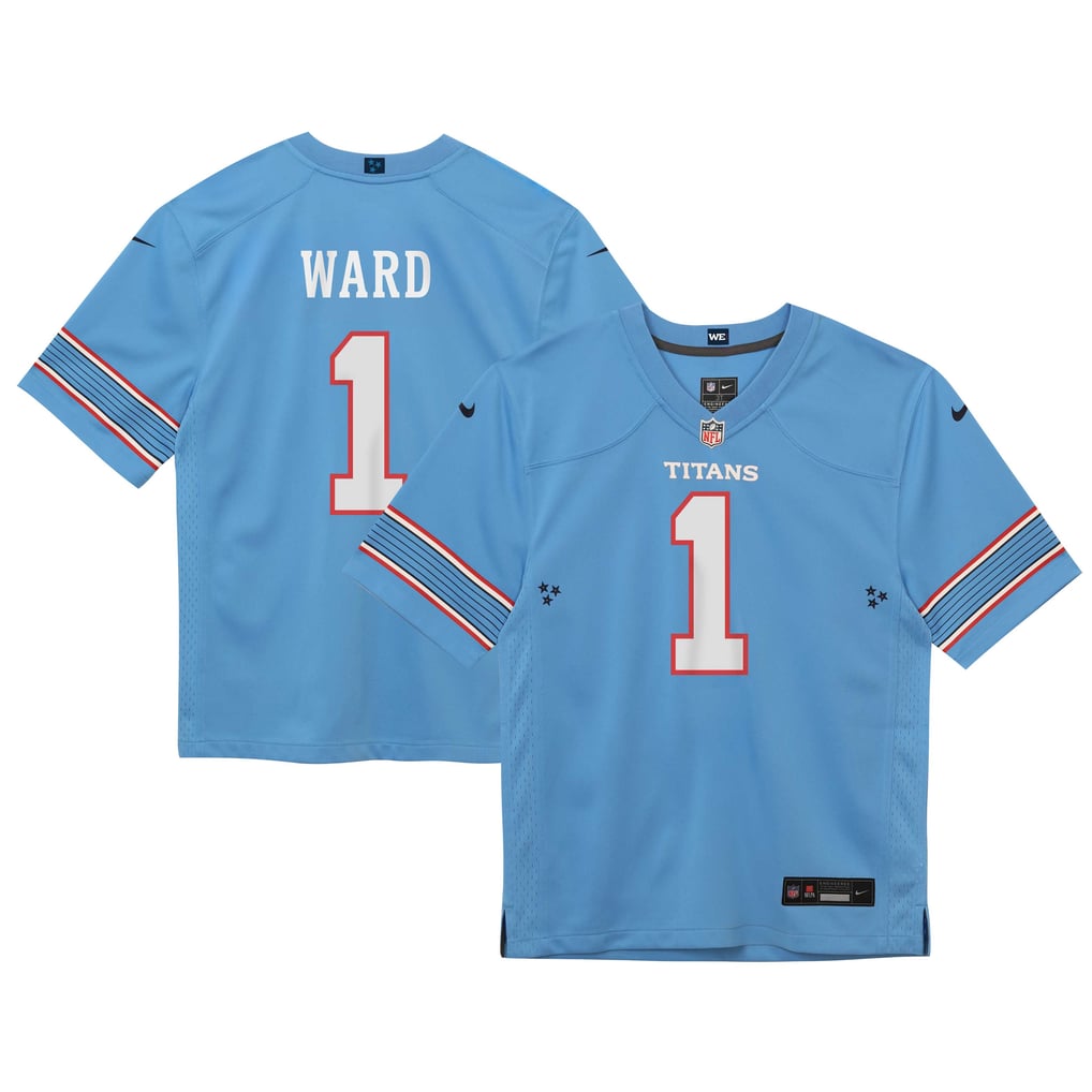 Infant Tennessee Titans Cameron Ward Nike Light Blue Team Game Jersey - Image 1