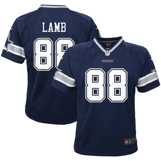 Infant Dallas Cowboys CeeDee Lamb Nike Navy Game Jersey - Image 1