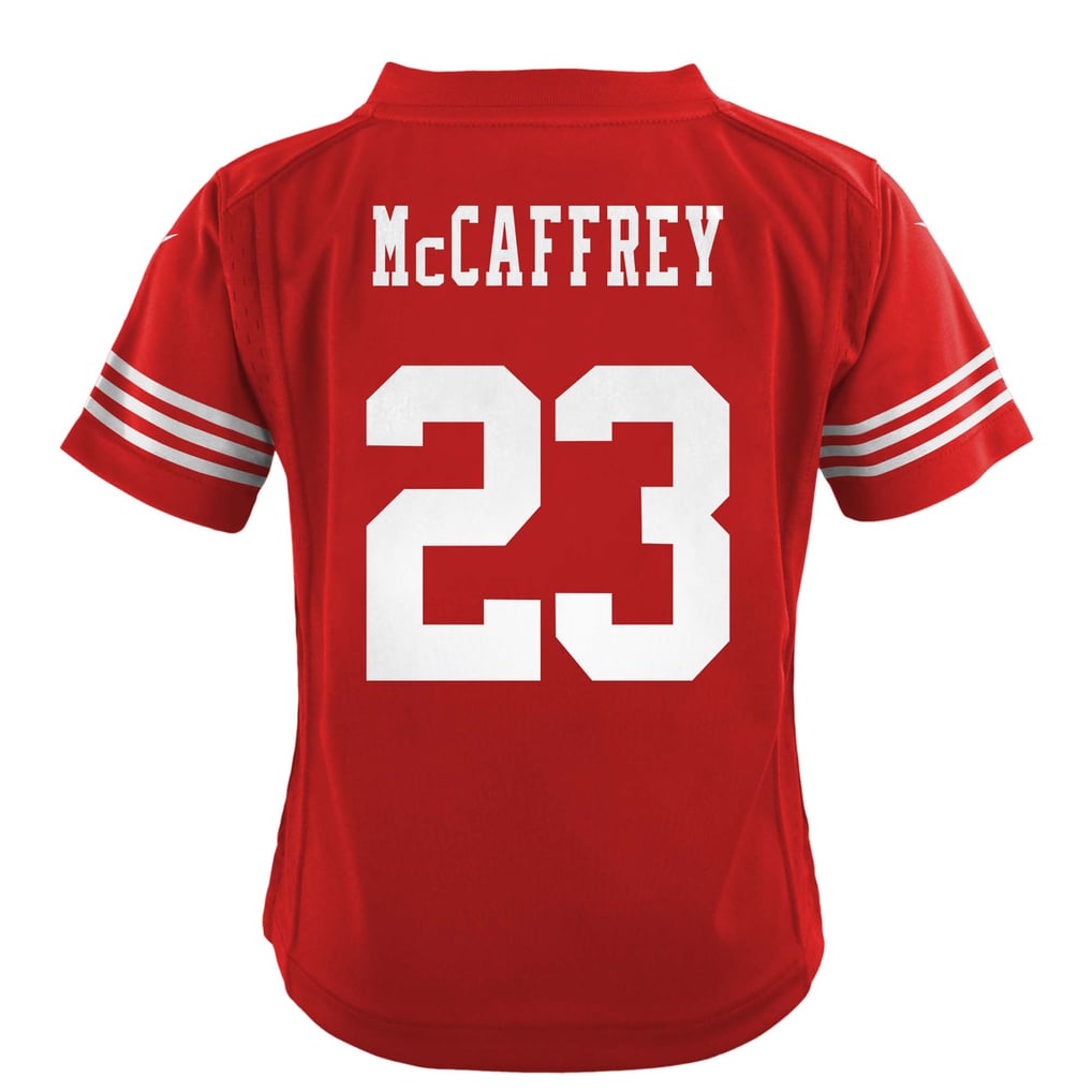 Infant San Francisco 49ers Christian McCaffrey Nike Scarlet Team  Player Game Jersey - Image 4