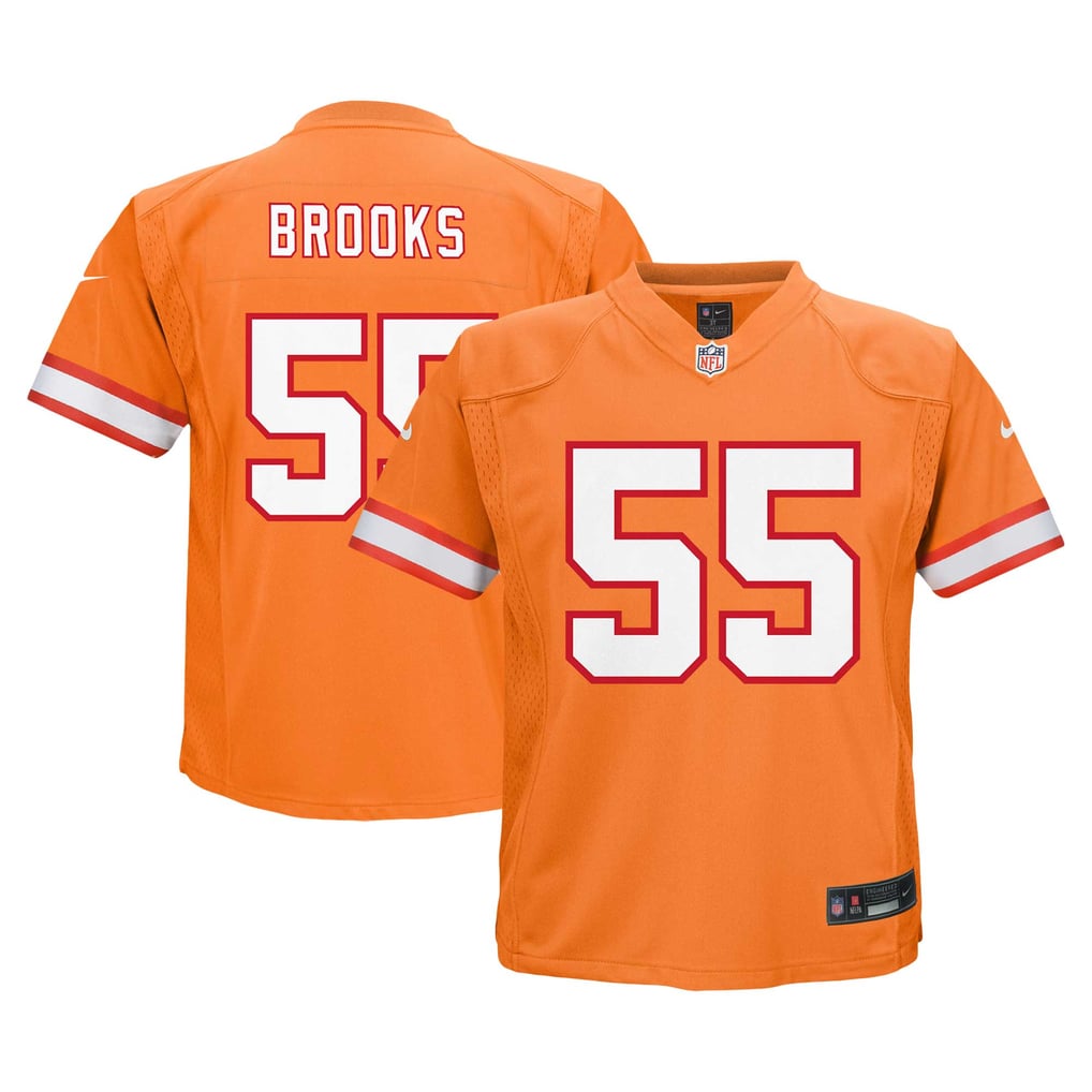 Infant Tampa Bay Buccaneers Derrick Brooks Nike Orange Alternate  Player Game Jersey - Image 1