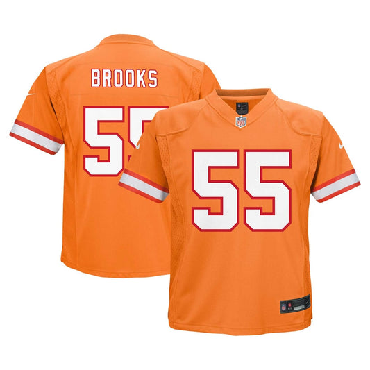 Infant Tampa Bay Buccaneers Derrick Brooks Nike Orange Alternate  Player Game Jersey - Image 1