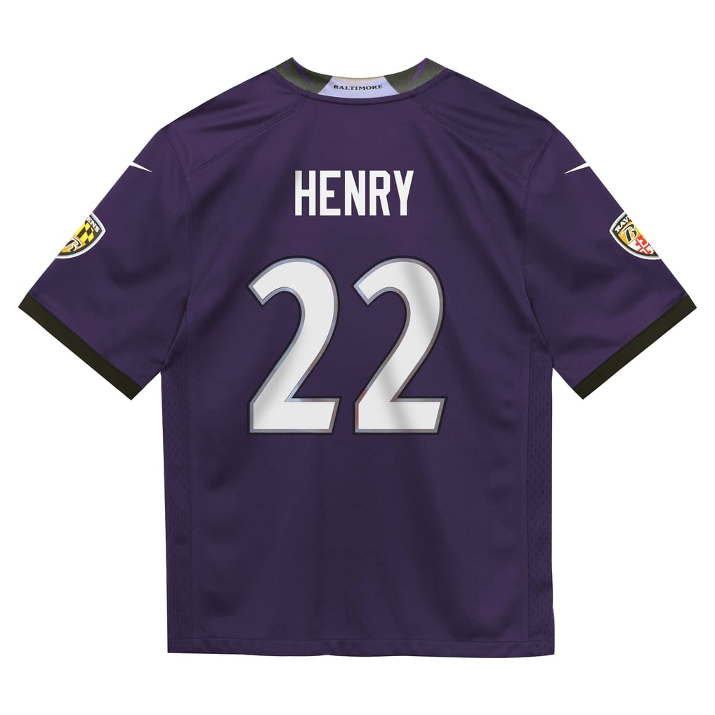 Infant Baltimore Ravens Derrick Henry Nike Purple Team Game Jersey