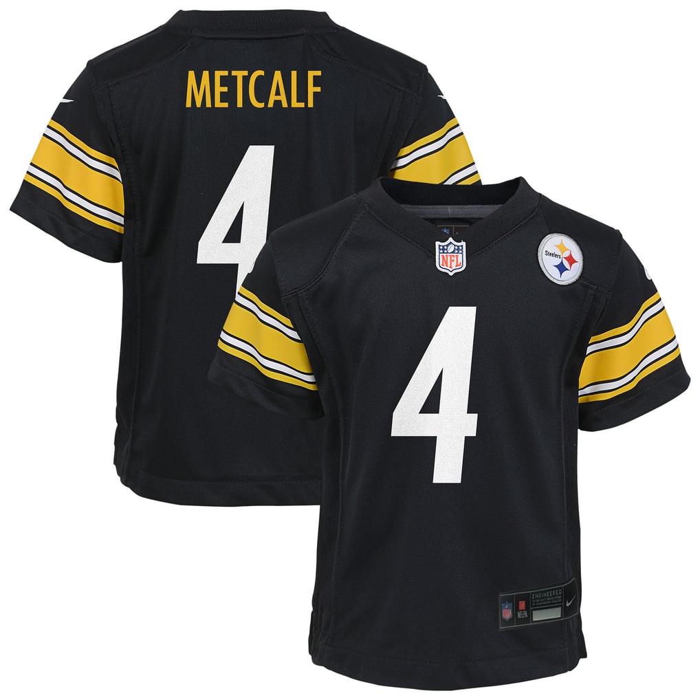 Infant Pittsburgh Steelers D.K. Metcalf Nike Black Team Game Jersey - Image 2