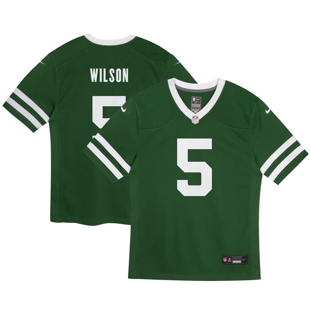Infant New York Jets Garrett Wilson Nike Green Team  Player Game Jersey - Image 1