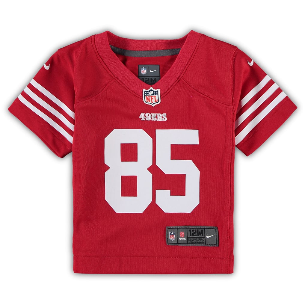 Infant San Francisco 49ers George Kittle Nike Scarlet Team  Player Game Jersey - Image 3