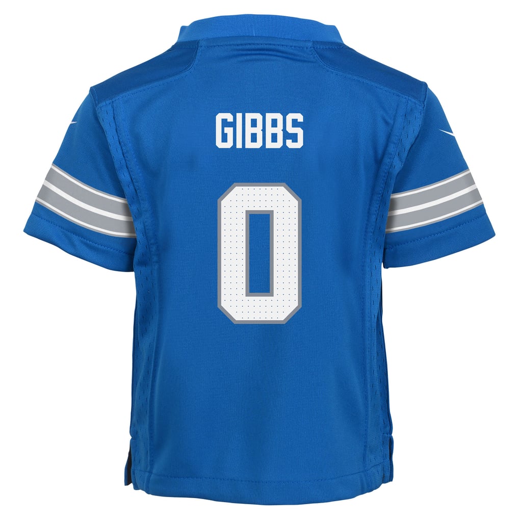Infant Detroit Lions Jahmyr Gibbs Nike Blue Team  Player Game Jersey - Image 4