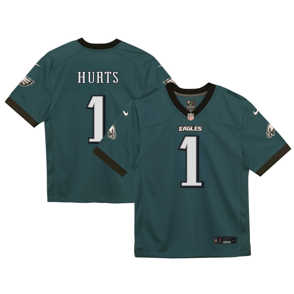 Infant Philadelphia Eagles Jalen Hurts Nike Midnight Green Team Game Jersey - Image 1
