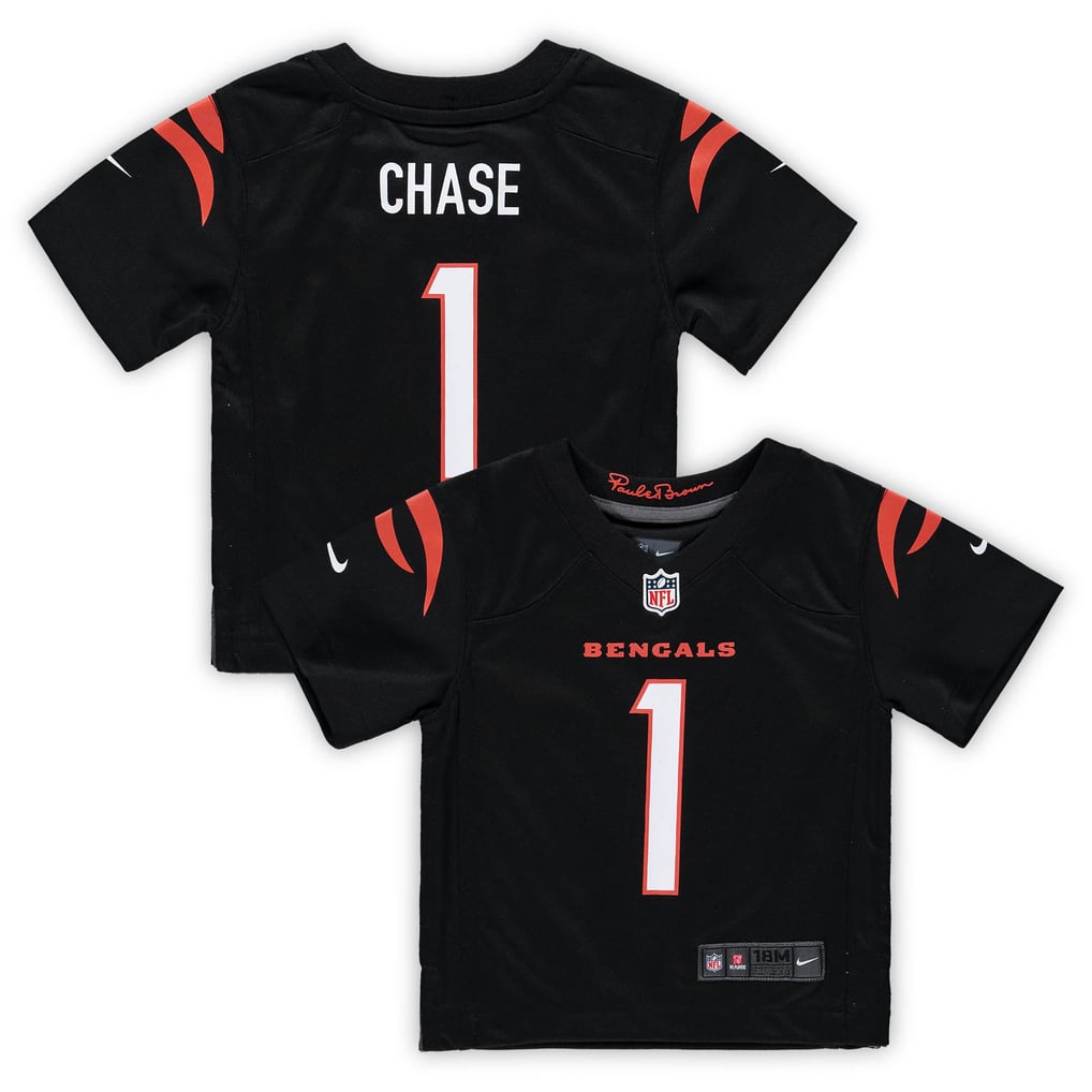 Infant Cincinnati Bengals Ja'Marr Chase Nike Black Team Player Game Jersey - Image 2