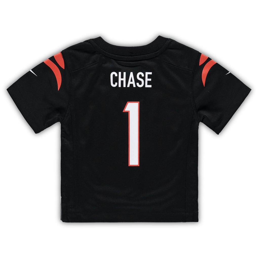 Infant Cincinnati Bengals Ja'Marr Chase Nike Black Team Player Game Jersey - Image 4