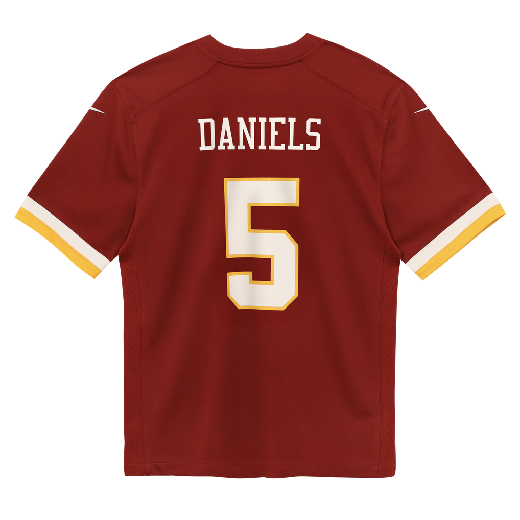 Infant Washington Commanders Jayden Daniels Nike Burgundy Team Game Jersey - Image 4