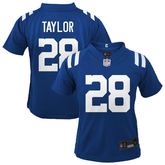 Infant Indianapolis Colts Jonathan Taylor Nike Royal Team Game Jersey - Image 1