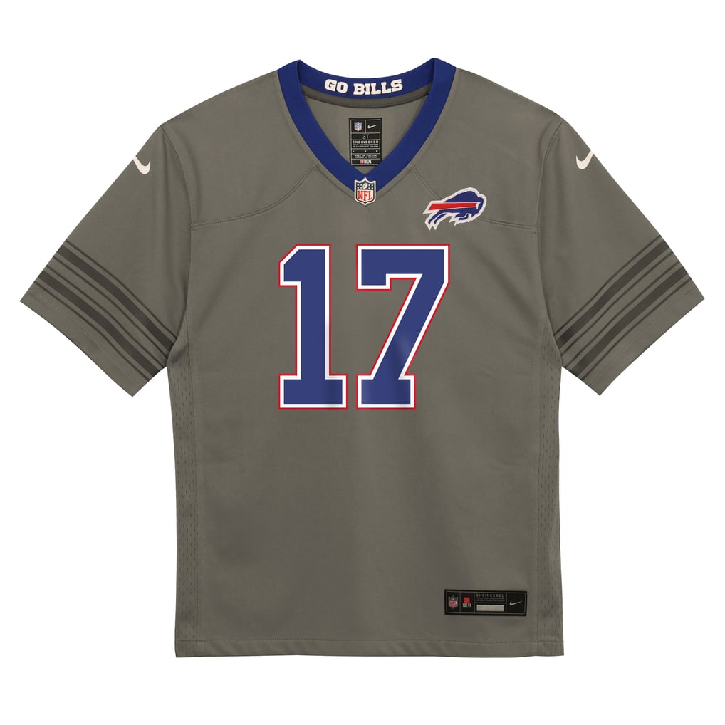Infant Buffalo Bills Josh Allen Nike Gray Nickel City Game Jersey - Image 3