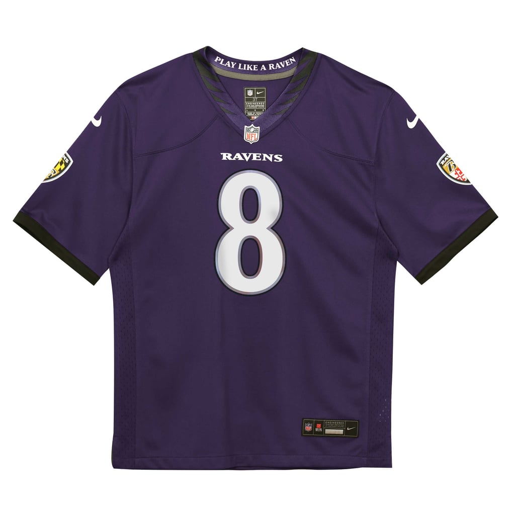 Infant Baltimore Ravens Lamar Jackson Nike Purple Team Game Jersey