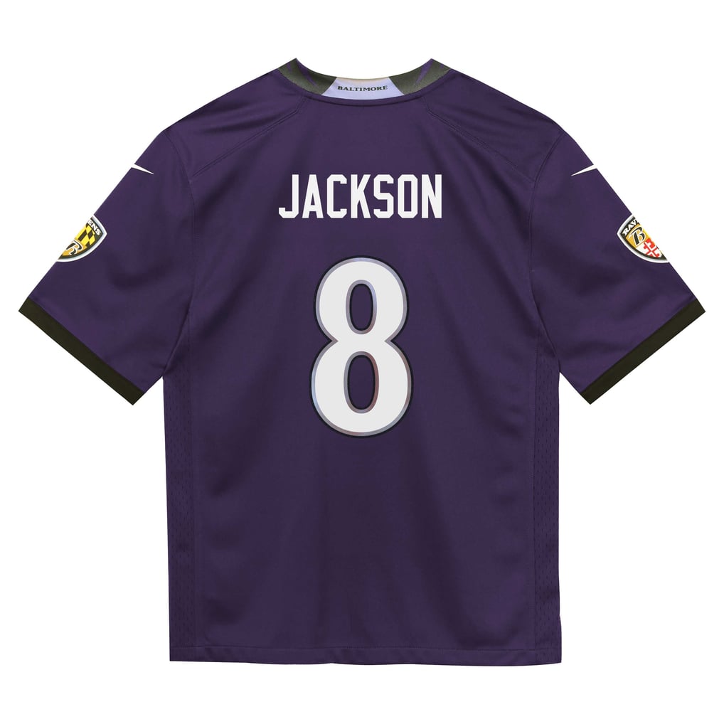 Infant Baltimore Ravens Lamar Jackson Nike Purple Team Game Jersey