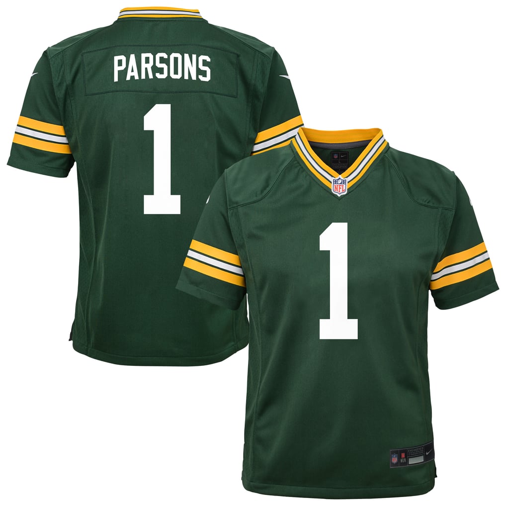 Infant Green Bay Packers Micah Parsons Nike Green Team Game Jersey - Image 1