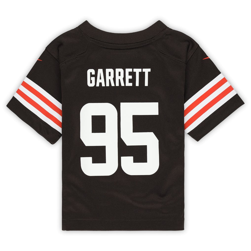 Infant Cleveland Browns Myles Garrett Nike Brown Team Player Game Jersey - Image 4