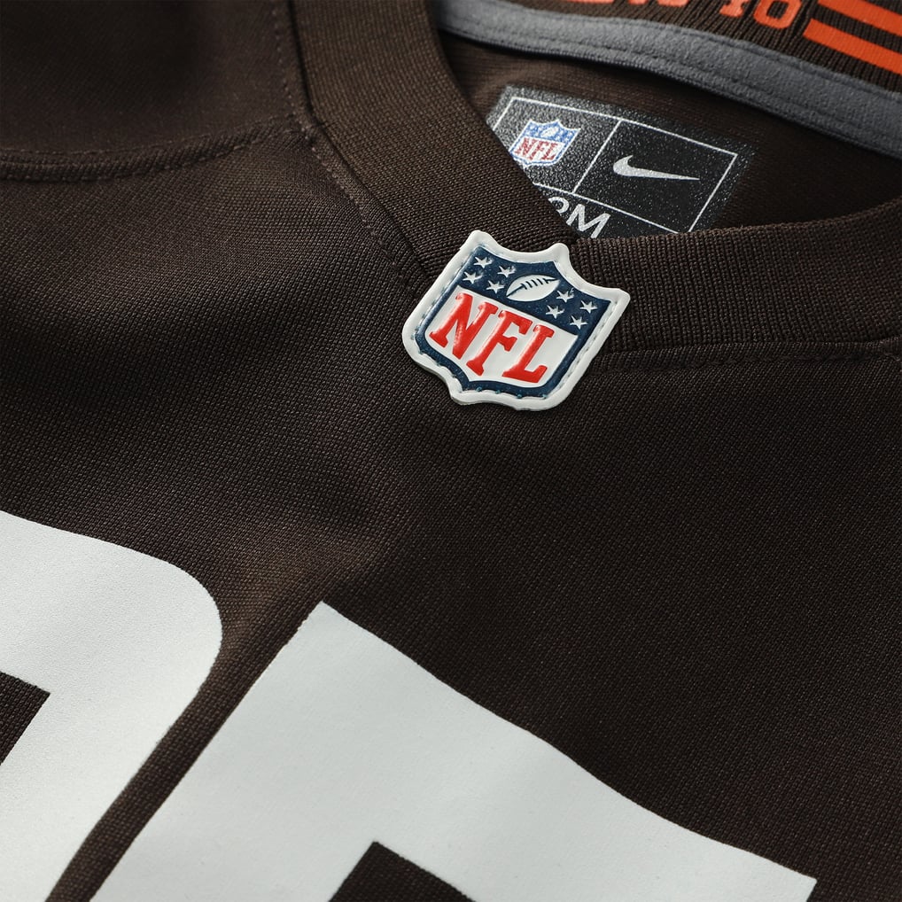 Infant Cleveland Browns Myles Garrett Nike Brown Team Player Game Jersey - Image 5