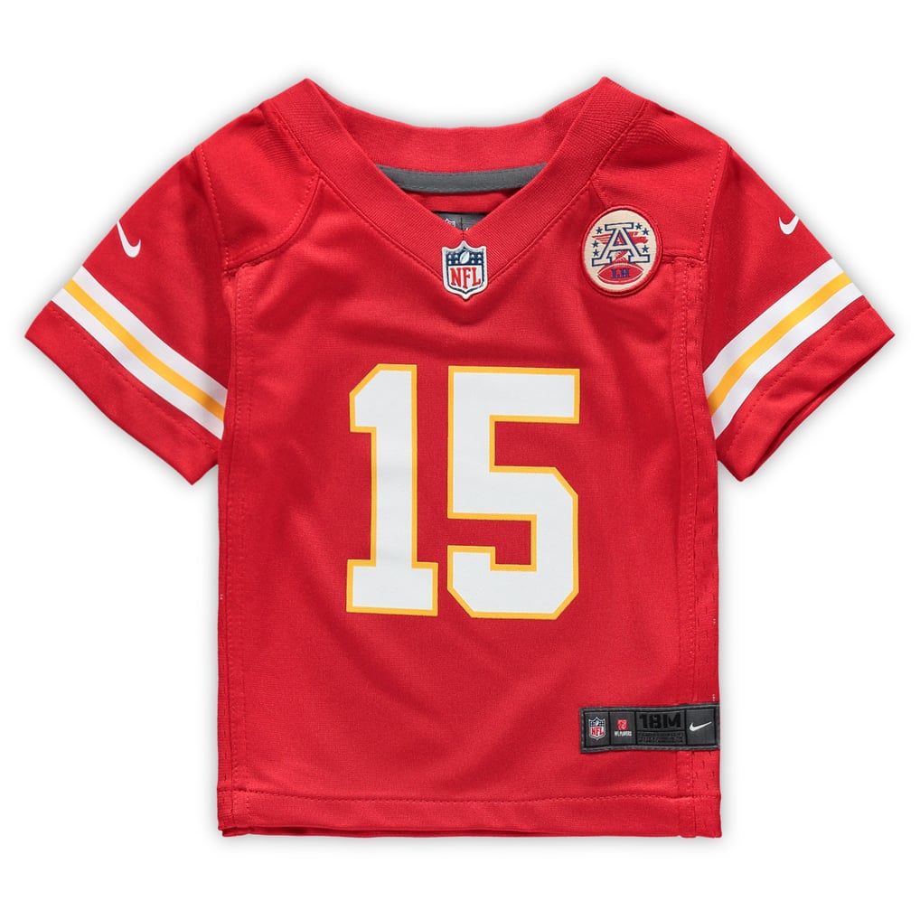 Infant Kansas City Chiefs Patrick Mahomes Nike Red Team  Player Game Jersey - Image 3