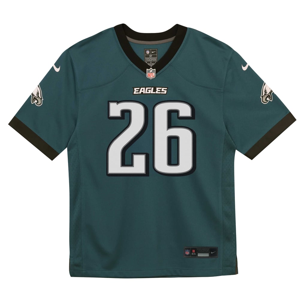 Infant Philadelphia Eagles Saquon Barkley Nike Midnight Green Team Game Jersey - Image 3