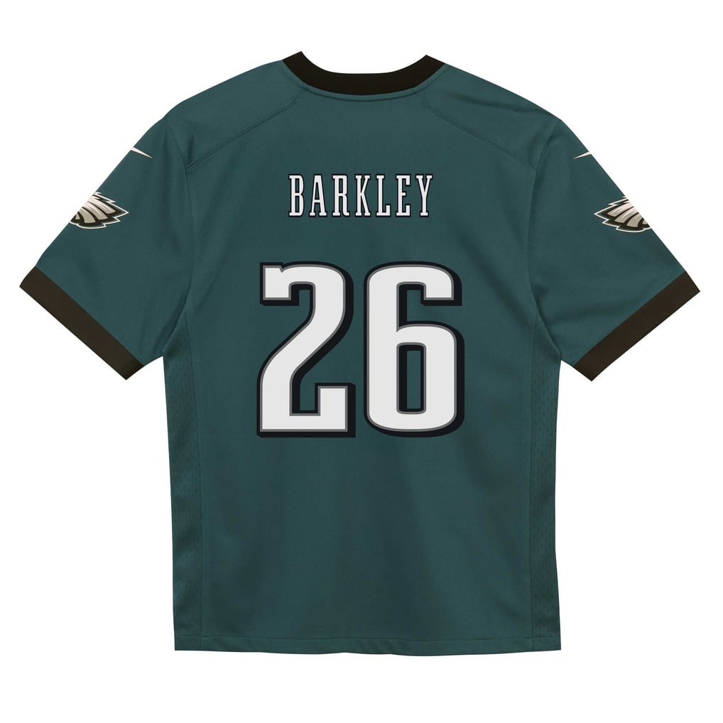 Infant Philadelphia Eagles Saquon Barkley Nike Midnight Green Team Game Jersey - Image 4