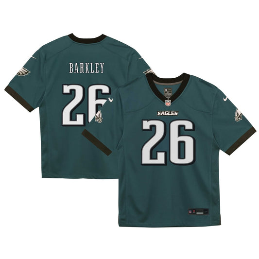 Infant Philadelphia Eagles Saquon Barkley Nike Midnight Green Team Game Jersey - Image 1