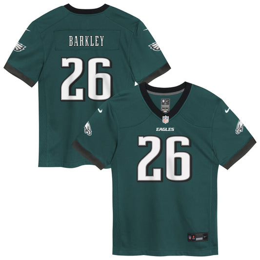 Infant Philadelphia Eagles Saquon Barkley Nike Midnight Green Team  Player Game Jersey - Image 1