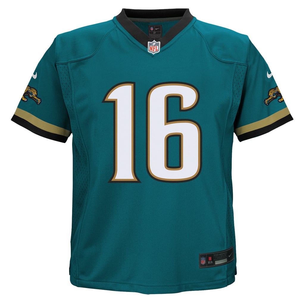 Infant Jacksonville Jaguars Trevor Lawrence Nike Teal Alternate Prowler Throwback Player Game Jersey - Image 3