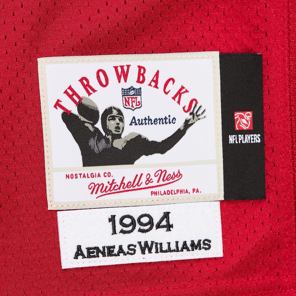 Men's Arizona Cardinals 1994 Aeneas Williams Mitchell & Ness Cardinal Authentic Throwback Retired Player Jersey - Image 8