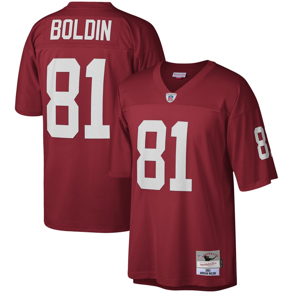 Men's Arizona Cardinals Anquan Boldin Mitchell & Ness Cardinal Legacy Replica Jersey - Image 2