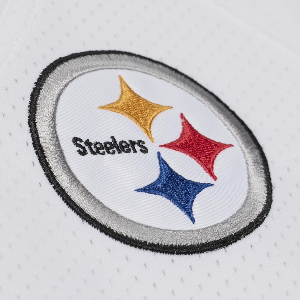 Men's Pittsburgh Steelers Ben Roethlisberger Mitchell & Ness White 2005 Authentic Throwback Jersey - Image 7