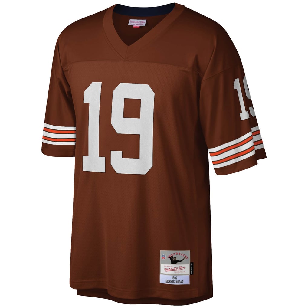 Men's Cleveland Browns Bernie Kosar Mitchell & Ness Brown Legacy Replica Jersey - Image 3