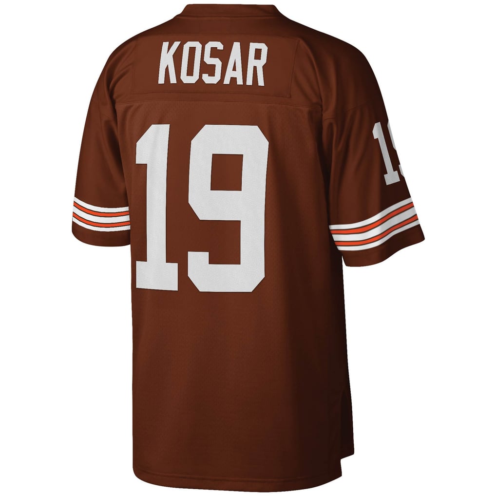 Men's Cleveland Browns Bernie Kosar Mitchell & Ness Brown Legacy Replica Jersey - Image 4