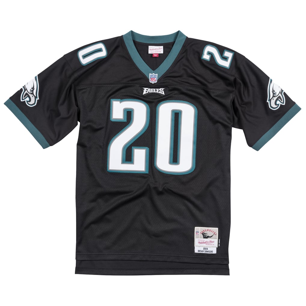 Men's Philadelphia Eagles Brian Dawkins Mitchell & Ness Black Legacy Replica Jersey - Image 3