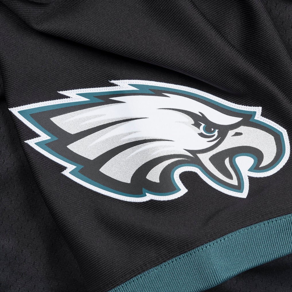 Men's Philadelphia Eagles Brian Dawkins Mitchell & Ness Black Legacy Replica Jersey - Image 5