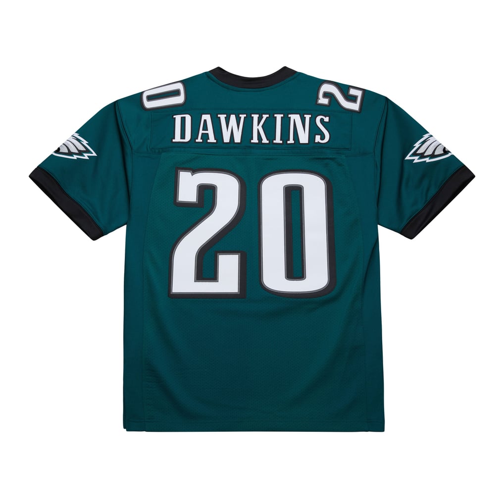 Men's Philadelphia Eagles Brian Dawkins Mitchell & Ness Green 2007 Authentic Throwback Retired Player Jersey - Image 4